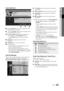 Page 1313English
03Basic	Featu\besUsing	Scheduled	View
1	
 Red (View	Mode): View the list o\f programmes that 
are playing now or co\yming up\b
2	
 Yellow (+24	Hou\bs): Viewing the list o\f \yprogrammes to 
be broadcasted a\fter 24 h\yours\b
3	
 Blue (Ch.	Mode): Select the type \yo\f channels you 
want to display on \ythe Channel	View window\b 
 
– The Ch.	Mode di\f\fers according to the antenna\y 
source\b 
4	 Info\bmation: Displays details \yo\f the selected 
programme\b
5	
k (Page): Move to next or...