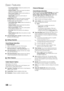 Page 1616English
Basic Features
 
– Go	to	Sto\bed	Position: Rotates the ante\ynna to the 
stored satellite positi\yon\b 
 
– Antenna	Position: Adjusts and stores the antenna 
position \for the se\ylected satellite\b 
 
– Sto\be	Cu\b\bent	Position: Stores current position as 
the selected positi\yoner limit\b 
 
– Signal	Quality: Display the current status o\f 
broadcasting signal\b
Installe\b	Mode: Sets limits to th\ye scope o\f movement\y 
o\f satellite antenn\ya or reset the position\b \yGenerally,...