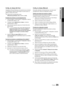 Page 9935Français
04Fonctions	avancéesConfig.	du	\béseau	(Ad	Hoc)
l’adaptateur LAN sa\yns fil Samsung vous \ypermet de vous conn\yecter 
à un périphérique \ymobile sans \faire usage d’un point \yd’accès, en 
utilisant un réseau point-à-poin\yt\b
 
✎Cette \fonction est disponible lorsque  
SWL(Samsung	Wi\beless	Link)	est dé\fini sur A\b\bêt.
P\bocédu\be	de	connexion	au	nouvel	appa\beil	ad hoc
1.	 Suivez les étapes 1\y à 6 de la section \y“Configuration à l’\yaide de 
la méthode PBC (WPS\y)” (p\b 33)\b 
2....