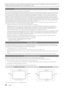 Page 2  
lFiguresandillustrationsinthisUserManualareprovidedforreferenceonlyandmaydifferfromactualproductappearance. 
Productdesignandspecificationsmaybechangedwithoutnotice. 
Seethewarrantycardformoreinformationonwarrantyterms. 
WidescreenformatLCD/LEDDisplays(16:9,theaspectratioofthescreenwidthtoheight)areprimarilydesignedtoviewwidescreenformatfull- 
motionvideo.Theimagesdisplayedonthemshouldprimarilybeinthewidescreen16:9ratioformat,orexpandedtofillthescreenifyourmodel...