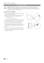 Page 26  
Otherinformation 
CautioniPulling:PuShing:0rclimbingOntotheTVmaycausethewtofaii.!nparticu!ar:ensurethatyour 
childrendOnothangoverordestabilizethe_;doingsomaycausethewtotipover,resultinginserious 
injuriesordeath.FollowallsafetyprecautionsprovidedontheincludedSafetyFlyer.ForaddedStability,install 
theanti-falldeviceforsafetypurposes,asfollows. 
ToavoidtheTVfromfalling 
Sincethenecessaryclamps,screws,andstringarenetsupplied, 
pleasepurchasetheseadditionally....