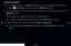 Page 254◀▶
English
Creating My Playlist
1.  On the Music screen in the SMART HUB menu, press the 
l / 
r  / 
u  / 
d  button 
to select 
 Edit Mode, and then press the ENTER E button.
2.  Press the 
l / 
r  / 
u  / 
d  button to select the tracks you want to add and press the 
ENTER E button.
 
NThe check box appears to the left of the selected files.
 
NTo select all the files in the current page, select Select All at the top.
3.  Press the 
l / 
r  / 
u  / 
d  button to select Add to My Playlist. 
 
NNote that...