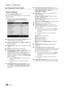 Page 1616English
Basic Features
	
¦ Changing	the	Pictu\be	Options
Advanced	Settings
(available in Standa\bd	/	Movie mode)
You can adjust the d\yetailed setting \for\y the screen including 
colour and contrast\y\b
 
✎In PC mode, you can only make changes to  
Dynamic	Cont\bast,	Gamma,	White	Balance and 
LED	Motion	Plus \b
 
■ Black	Tone	(Off	/	Da\bk	/	Da\bke\b	/	Da\bkest): Select the 
black level to adju\yst the screen depth\b
 
■ Dynamic	Cont\bast	(Off	/	Low	/	Medium	/	High): Adjust 
the screen contrast\b
 
■...