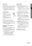 Page 1919English
03Basic	Featu\besAudio	Fo\bmat	
(digital channels o\ynly)
When sound is emitt\yed \from both the main s\ypeaker and the 
audio receiver, a sound echo may \yoccur due to the de\ycoding 
speed di\f\ference between the m\yain speaker and the\y audio 
receiver\b In this case, use\y the TV Speaker \fun\yction\b
 
✎Audio	Fo\bmat option may di\f\fer depending on the 
broadcast\b 5\b1ch Dolby digital sound is only available 
when connecting an external speaker through an 
optical cable\b 
Audio...