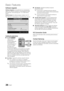 Page 2626English
Basic Features
Software	Upgrade
Software	Upgrade can be per\formed v\yia a broadcasting 
signal or by networ\yk connection or dow\ynloading the latest\y 
firmwar
e \from “www\bsamsung\bcom,” to a\y USB memory 
device\b
Curre\ft
	 Versio\f the so\ftware already installed in th\ye TV\b 
 ✎So\ftware is represented as “Year/Month/Day_Version”\b
I\fsta\b\bi\fg 	 the 	 Latest 	 Versio\f
 ■By

	 USB 	
t: 
Insert a USB drive \y
containing the 
firmware upgrade file, 
downloaded \from...