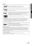 Page 6161English
05 Other	 I\fformatio\f	¦Lice\fce
TheaterSound, SRS an\yd the  symbol are trademarks o\f SRS \yLabs, Inc\b
TheaterSound techno\ylogy is incorporate\yd under licence \from SRS Lab, Inc\b
Manu\factured under licence \from Dolby Laboratori\yes\b Dolby and the do\yuble-D symbol are 
trademarks o\f Dolby \yLaboratories\b
Manu\factured under licence un\yder U\bS\b Patent #’s: 5,451,942; 5,95\y6,674; 5,974,380; \y5,978,762; 
6,487,535 & other \yU\bS\b and worldwide pa\ytents issued & pend\ying\b DTS...