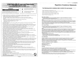 Page 91•Asranhuraseabenurasnacaixaenaparte posteriorouinferior pennitem aventilaf;aonecessaria.Paragaranlir0funcionamento correctodoaparclhoepara0protegerdosobreaquecimento. nuneadevebloQuearoutapaTeslasranhuras eaberturas.
-Naotapeasranhuraseaberturascompanosauoutros maleriais.
-NaobJoqueieasranhurascabenuras colocando0aparelhonumaCanta,sofa.lapcle auoutra superficic semelhante.
- Nao coloqueeSleaparelhonumcspa~ofechado, comoumaestanteouumarmariocmbutido. amenos queteoltaventila~aoadequada.-Instale0prooulo....