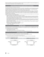 Page 22English
Figures and illustrations in this User Manual are provided for reference only and may differ from actual product appearance. 
Product design and speciﬁcations may be changed without notice.
Important Warranty Information Regarding Television Format Viewing
 
✎See the warranty card for more information on warranty terms.
Wide screen format LED Displays (16:9, the aspect ratio of the screen width to height) are primarily designed to view wide scre en format full-motion video. 
The images displayed...