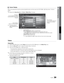 Page 3939English
04 Advanced Features 
¦ Screen Display
Move to the desired ﬁle using the up/down/right/left buttons and then press the ENTERE or  (Play) button. The ﬁle is 
played. 
 
✎Supports the View Devices  and Home in Media Play  homepage.
 
Videos
Playing Video
1.  Press the  or  button to select Videos, then press the ENTER
E button in the Media Play menu.
2.  Press the /// button to select the desired video in the ﬁle list.
3.  Press the ENTER
E button or  (Play) button.
 – The selected ﬁle is...