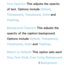 Page 210Font Opacity: This adjusts the opacity 
of text. Options include Default, 
Transparent, Translucent, Solid and 
Flashing.
Background Opacity : This adjusts the 
opacity of the caption background. 
Options include Default, Transparent, 
Translucent, Solid and  Flashing.
Return to Default: This option sets each 
Size,  Font Style,  Font Color, Background 
Color , Font Opacity  and Background 
 