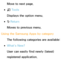 Page 322Move to next page.
 
●T  Tools
Displays the option menu.
 
●R  Return
Moves to previous menu.
Using the Samsung Apps by category The following categories are available:
 
●What's New?
User can easily find newly (latest) 
registered application.
 
●Most Popular 