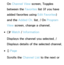 Page 36On Channel View screen, Toggles 
between the Favorites  list (if you have 
added favorites using  Edit Favorites) 
and the Added Ch.  list. / On Program 
View  screen, change a channel.
 
●E  Wa t c h
 / Information
Displays the channel you selected. / 
Displays details of the selected channel.
 
●k  Page
Scrolls the Channel List to the next or 
previous page.
 