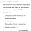 Page 541Anynet+ (HDMI-CEC) Menu
The Anynet+ menu changes depending 
on the type and status of the Anynet+ 
devices connected to the TV.
 
●View TV
Changes Anynet+ mode to TV 
broadcast mode.
 
●Device List
Shows the Anynet+ device list.
 
●(device_name)  Menu
Shows the menu of the connected 
 