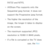 Page 453FAT32 and NTFS.
 
Œ AllShare Play
 supports only the 
Sequential jpeg format. It does not 
support the Progressive jpeg format.
 
Œ The higher the resolution of the 
image, the longer it takes to display 
on the screen.
 
Œ The maximum supported JPEG 
resolution is 15360 X 8640 pixels.
 
Œ If a file is corrupted or the TV does 
not support the file type, the Not 
 