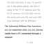 Page 458(111.222.333.444). If your TV and PC 
are in the same subnet, the first 3 
parts of the TV IP address and the 
PC IP address (111.222.333) will be 
the same and only the last part (the 
host address) will be different.
The following AllShare Play  functions 
are not supported when you are playing 
media from a PC connected through a 
network:
 
NThe Background Music and  