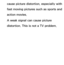 Page 580cause picture distortion, especially with 
fast moving pictures such as sports and 
action movies.
A weak signal can cause picture 
distortion. This is not a TV problem.
 