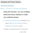 Page 67Changing the Picture OptionsAdvanced Settings
Menu  → Picture 
→ Advanced Settings
Using this function, you can configure 
advanced picture settings to create 
your preferred picture.
 
NAdvanced Settings is available only 
when the Picture Mode is set to 
Standard  or Movie  mode.
 
NWhen connecting a PC using the 
HDMI-DVI cable, you can only 
 