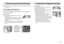 Page 38]37^
[ Thumbnail display mode ]
Using the camera buttons to set the camera
Thumbnail(        ) / Enlargement (        ) button 
ˆIn Play mode, you can use the buttons on the camera to conveniently set up the
Play mode functions.ƒImage enlargement
1. Select an image that you want to enlarge and
press the enlargement button.
2. Different parts of the image can be viewed by
pressing the 5 function button.
3. Pressing the thumbnail button will zoom back to
the original full sized image.
- You can tell...