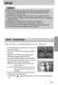 Page 5353
DPOF
This function allows you to embed print quantity information on a stored image.
1. Press and hold the Play mode button for 2 seconds, and
press the Menu button.
2. Press the LEFT/ RIGHT button and select the [DPOF]
menu tab.
3. Select the [STANDARD] menu by pressing the UP/
DOWN button and press the RIGHT button.
4. Use the UP and DOWN buttons to select [ONE PIC] or
[ALL PICS], and then press the OK button. A window for
selecting number of copies will be displayed.
[ONE PIC] : Set the number of...