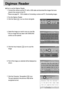 Page 108108
Digimax Reader
How to use the Digimax Reader
1. Connect the camera and the PC with a USB cable and download the images that were
stored in the camera to the PC.  
* 
Please see page 99 ~ 100 for details on Connecting a camera and PC, Downloading images. 
2. Run the Digimax Reader.
3. Click the Open(        ) icon as shown alongside. 
4. Select the image you want to save as a text file. 
* Only an image that was taken with SAMSUNG
camera can be opened. 
5. Click the Area Analysis(       ) icon to scan...