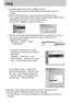 Page 112112
FA Q
2. Compatible problems with the codecs installed onto the PC. 
If the movie clip doesnt play back after installing the JPEG Decoder, refer to the
following. 
1) When the movie clip plays back, only the sound plays back without the image. 
It isnt compatible with the Mogen MJPEG Decoder. Uninstall the Mogen MJPEG Decoder
as following order. Click [Start 
Run] and a window will open. 
Type regsvr32 /u m3jpgdec.ax and press the Enter key. 
Most problems will be solved with those remedies. If the...