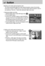 Page 3232
+/- button
2) Setting up the shutter speed and aperture value
1. In night scene mode, press the +/- button. A screen
appears as shown to the right. 
2. Use the LEFT and RIGHT buttons to set the shutter
speed. Use the UP and DOWN buttons to set the aperture
value. 
3. Press the +/- button again. The value you set will be
saved and the mode will switch to Night scene mode.
Press the SHUTTER button to take the picture.
Setting up the shutter speed and aperture value : 
This camera automatically adjusts...