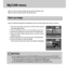 Page 9494
1. Press the menu button and press the RIGHT button twice to
select [MyCAM](Third) tab.
2. 
Press the DOWN button and the cursor will be shifted to the main menu.
3. Select the [S. IMAGE] menu by pressing the UP/DOWN button.
4. Press the RIGHT button and the cursor will shift to the [S.
IMAGE] sub menu.
5. Select the desired sub menu by pressing the UP/DOWN button.
6. Press the OK button to confirm the setting.
Press the menu button twice and the menu display will disappear.
NOTICE
Only a image that...