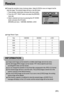 Page 6969
Resize
Change the resolution (size) of pictures taken. Select [LOGO] to save an image to be the
start-up image. The resized image will have a new file name.
1. Press the play mode button and press the menu button.
2. Press the LEFT/ RIGHT button and select the [RESIZE]
menu tab.
3. Select a desired sub menu by pressing the UP/ DOWN
button and press the OK button.
[RESIZE] sub menu : 1280X960, 800X600, LOGO
A large sized image can be resized to a smaller sized image, but not vice versa.
Only still...