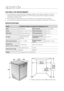 Page 3434_ appendix
heLPInG The envIronmenT
•	Your dishwasher is manufactured from recyclable materials. If you decide to dispose of it, please 
observe local waste disposal regulations. Cut off the power cable so that the appliance cannot be 
connected to a power source.
•	 Remove the door so that animals and small children cannot get trapped inside the appliance.
•	 Do not exceed the detergent quantities recommended in the detergent manufacturers’ instructions.
sPeCIfICATIons
model...