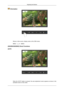 Page 62 Information
Shows a video source, display mode on the OSD screen.
MENU → 
 ,   →MENU
{2043SN/2043SNX} Direct Functions
AUTO When the AUTO button is pressed, the auto adjustment screen appears as\
 shown in the
animated screen on the center. Adjusting the Monitor 