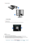 Page 15   Monitor Assembly 
 1. Monitor and Bottom  
2. Monitor and Hanger   
 
   Attaching a base 
 
   This monitor accepts a 100 mm x 100 mm VESA-compliant mounting interface pad.
        A. 
Monitor 
        B. 
Mounting interface pad  
 
1 . Turn off your monitor and unplug its power cord.
2 . Lay the LCD monitor face-down on a flat surface with a cushion beneath it to protect the screen. 
3 . Remove the four screws and then remove the Stand from the LCD monitor.
4 .
Align the Mounting Interface Pad with...