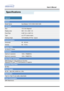 Page 48User’s Manual 
Specifications
General
General
Model NameSyncMaster 151N/150N/152N/153N
LCD Panel
Size15.0 inch diagonal
Display area304.1 (H) x 228.1 (V)
Pixel Pitch0.297 (H) x 0.297 (V)
Typea-si TFT active matrix
Viewing Angle70/70/55/60(L/R/T/B),  Typical
Synchronization
Horizontal30 ~ 60 kHz
Vertical56 ~ 75 Hz
Display Color
16,194,277 Colors 
Resolution
Optimum resolution1024 x 768@60Hz
Maximum resolution1024 x 768@75Hz
Input Signal, Terminated
RGB Analog 0.7 Vpp positive at 75 ohms 
Separate H/V...