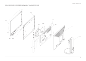 Page 405 Exploded View & Parts List
5-3
5-2 LHA20BS(LS20HABESQ/EDC) Exploded View(SLIDING HAS)T0003
M0112
T0022
M0145M0215
1 M0014
M0174M0006
M0107
M00006
M0003
23
 