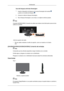 Page 14Uso del bloqueo antirrobo Kensington
1.
Inserte el dispositivo  de 
bloqueo en la ranura Kensington del monitor  y gírelo en el sentido del bloqueo  .
2. Conecte el cable de bloqueo Kensington.
3. Fije el bloqueo Kensington a una mesa o un objeto de oficina pesado.  Nota
Consulte {943SN/943SNX} Conexión de  cables

 para obtener más información acerca de los
cables de conexión.
Anillo de sujeción del cable
• Fije los cables mediante el anillo de sujeción, como se muestra en la ilustra-
ción....