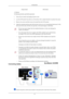 Page 16Simple StandHAS Stand
A. Monitor
B. Mounting interface pad (Sold separately)
1. Turn off your monitor and unplug its power cord.
2.Lay the LCD monitor face-down on a flat surface with a cushion beneath it to protect the screen.
3. Remove two screws and then remove the stand from the LCD monitor.
4. Align the mounting interface pad with the holes in the rear cover mounting pad and secure it with
four screws that came with the arm-type base, wall mount hanger or other base.
•Do not use screws longer than...