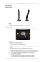 Page 15Using the Stand
Folding the base
 Note
You can tilt the monitor upwards at an angle of -1° to 20°(±1.\
0°).
Attaching a Base This monitor accepts a 100 mm x 100 mm VESA-compliant mounting interface\
 pad. A. Monitor
B. Mounting interface pad (Sold separately)
1. Turn off your monitor and unplug its power cord.
2. Lay the LCD monitor face-down on a flat surface with a cushion beneath i\
t to protect the
screen.
3. Remove four screws and then remove the stand from the LCD monitor.
4. Align the mounting...