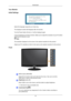 Page 11Your Monitor
Initial Settings
Select the language using the up or down key.
The displayed content will disappear after 40 seconds.
Turn the Power button off and on. It will be displayed again.
It can be displayed up to three (3) times. Make sure to adjust the res\
olution of your PC before
reaching the maximum count.
 Note
The resolution displayed on the screen is the optimal resolution for thi\
s product.
Adjust your PC resolution so that it is the same as the optimal resoluti\
on for this product....