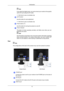 Page 13 Note
If you  select 
the digital mode, you must connect your monitor to the graphic
card's DVI port using the DVI cable.
>> Click here to see an animation clip
AUTO button
Use this button for auto adjustment.
>> Click here to see an animation clip
Power button []
Use this button for turning the product on and off.
Power Indicator
This  light  is  lit  when  operating  normally,  and  blinks  once  when  your  ad-
justments are saved.  Note
See PowerSaver described  in 

the manual for further...