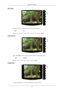 Page 41Off Timer
The monitors will turn off automatically at the specified time.
• Off •On
MENU →   ,   →   →   ,   →  →   ,   →   →  ,   → MENU
Auto Source Select 
Auto Source for the monitor to automatically select the signal source.
• Auto •Manual
MENU →   ,   →   →   ,   →  →   ,   →MENU
Image Size You can change the size of the screen displayed on your monitor. Adjusting the Monitor
40 