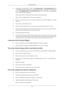 Page 45A: If the display exceeds SXGA or 75 Hz, a "
Not Optimum Mode", "Recommended Mode  1920
x 1200 60  Hz" 
message is displayed. If the display exceeds 85 Hz, the display will work properly
but the " Not Optimum Mode ", "Recommended Mode  1920 x 1200 60 Hz" message appears
for one minute and then disappears.
Please change to the recommended mode during this one-minute period.
(The message is displayed again if the system is rebooted.)
Q: There  is  no  image  on  the  screen....