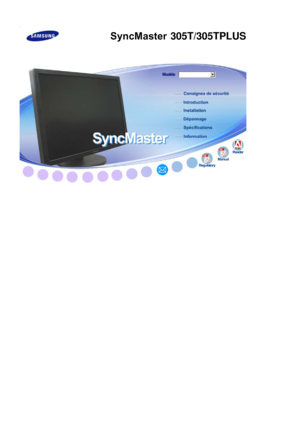 Page 1  
  
  
  
  
  
  
  
  
  
  
  
  
   
     
 
 
 
 
  
  
SyncMaster305T/305TPLUS
 