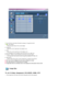 Page 51 
 
 
Info Grid shows some basic information necessary to Image Size Control.
1)
 ( Power Status) 
- Shows the power status of the current display.
2) Image Size  
- Shows the current Image Size of the display in use.
3) Input  
- Shows the current Input Source of the display in use.
4) Info Grid displays only the displays whose Input Source is PC, BNC, DVI. 
5) PC Source - When you click Image Size, the PC Source tab first appear.  
- The Image Size Control button controls Image Size available for PC,...