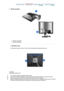 Page 16 
   Monitor Assembly 
 1. Monitor and Bottom  
2. Monitor and Hanger    
 
   Attaching a base 
 
   This monitor accepts a 100 mm x 100 mm  VESA-compliant mounting interface pad.
       A. Monitor 
        B. Mounting interface pad  
 
1 . Turn off your monitor and unplug its power cord.
2 . Lay the LCD monitor face-down on a flat surface with a cushion beneath it to protect the screen. 
3 . Remove the four screws and then remove the Stand from the LCD monitor.
4 .
Align the Mounting Interface Pad with...