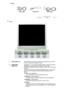 Page 12  
D-Sub Cable  Power Cord  Audio Cable 
 
 
 
 Front  
 
 
  1. Menu button [ ] 
Use this button for open the on-s
creen menu and exits from the menu 
screen or closes screen adjustment menu. 
2. MagicBright™  button [ ] 
MagicBright™ is a new feature prov iding optimum viewing environment 
depending on the contents of the image you are watching. 
Currently four different modes are av ailable: Custom, Text, Internet, and 
Entertain. 
Each mode has its own pre-configured brightness value. You can easily...