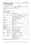 Page 20
2-1
2. Product specifications
2. Product specifications
2-1. Feature & Specifications
Model943NW / 943NWX  
Feature
Panel Specifications: 300 cd/m2, 5 ms, CR 1000:1, 170/160 (CR>10) 
DPMS : 