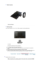 Page 14 
   Monitor Assembl
y 
Monitor and Bottom  
 
 
   Attaching a Base 
    This monitor accepts a 75 mm x 75 mm VESA-compliant mounting interface pad.
Simple stand
A. Monitor  
 
B. Mounting interface pad (Sold separately) 
 
   1. Turn off your monitor and unplug its power cord.  
2. Lay the LCD monitor face-down on a flat surface with a cushion beneath it to protect the 
screen.  
3. Remove screws and then remove the stand from the LCD monitor.  
4. Align the mounting interface pad with the holes in the...