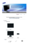 Page 10 
 
 
Please make sure the following items are included with your monitor. If any items are missing,  contact your dealer. 
Contact a local deale
rto buy optional items.   
 
 
 
 
 Unpacking 
   
 Without stand 
  
  Monito
r 
   
 With stand 
  
  Monitor & Sim
ple Stand Bottom
 
 
  
 Manual  
 
 