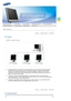 Page 11 
 
 
 
 
 
 
 Features 
What is a network monitor?
A network monitor can be used for the same purposes as a common monitor. It also provides the 
functionalities of most computers, such as an Internet connection, creating documents, editing 
images, via a connection to the host PC over the LAN. In addition, it allows you to connect an 
external device (DSC, MP3, external storage media) to the USB port and play music, movies and 
games. It is a new concept monitor.
You also can share the screen being...