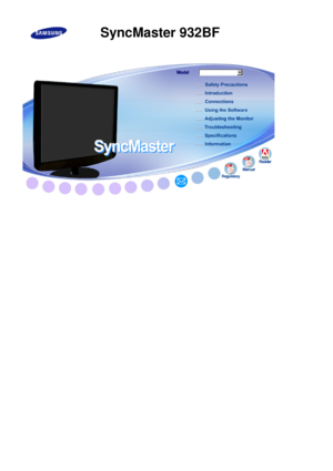 Page 1 
  
  
  
  
  
  
  
  
  
  
  
  
  
 
 
SyncMaster 932BF
 