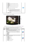 Page 34 
 
1) Contrast 
: Adjusts the Contrast of the PIP window on the screen. 
2) Brightness 
: Adjusts the Brightness of the PIP window on the screen. 
3) Sharpness 
: Adjusts the Sharpness of the PIP window on the screen. 
4) Colour 
: Adjusts the Colour of the PIP window on the screen 
5) Tint 
: Adds a natural tone to the PIP window.  
 
 
Available : PIP ON 
The Tint is connected by switching to NTSC from PAL 
broadcasting and is displayed on the menu while watching. 
But it is not displayed when...